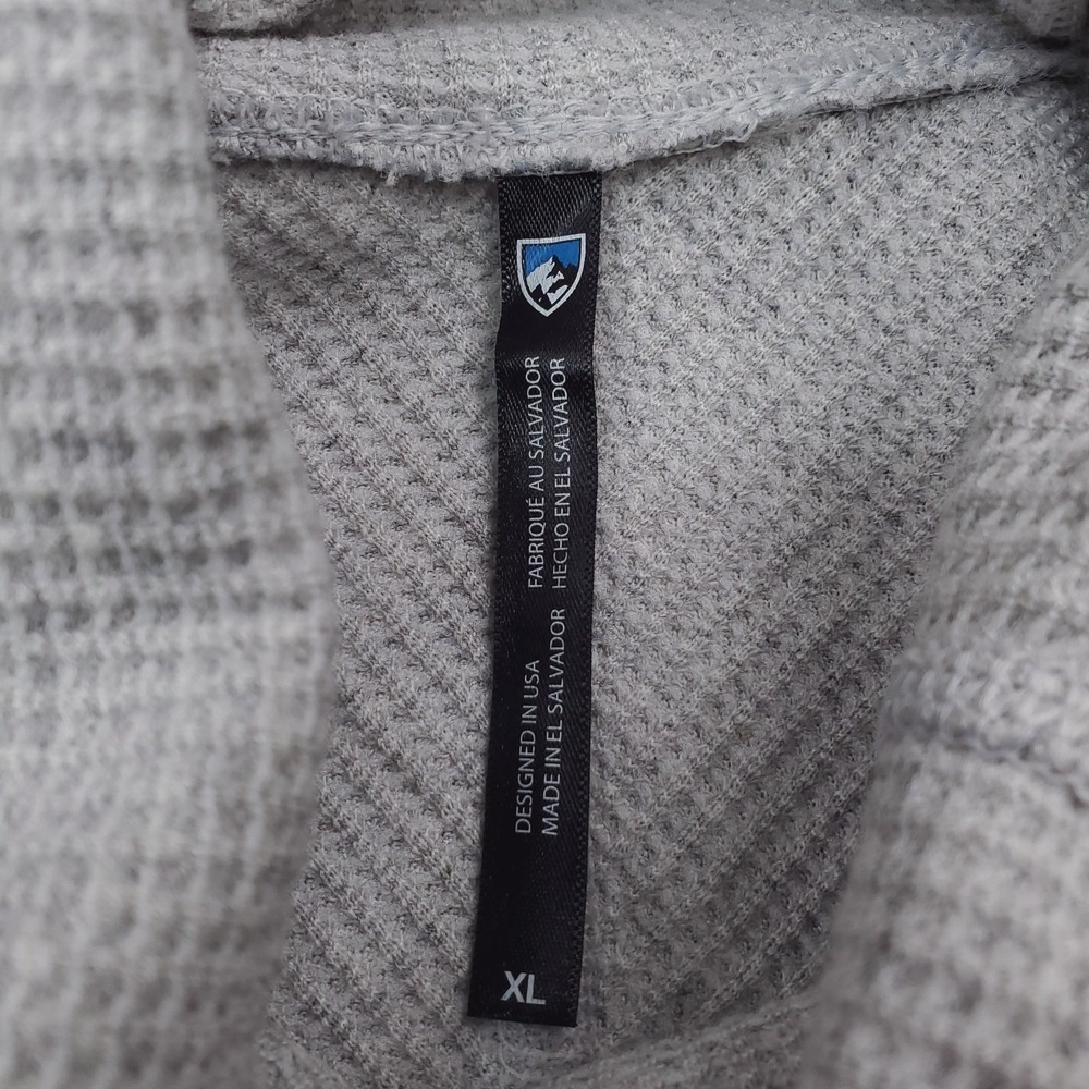 Kuhl Petra Turtleneck Womens Extra Large Gray Thermal Pullover Thumbhole Sleeve - Picture 4 of 13